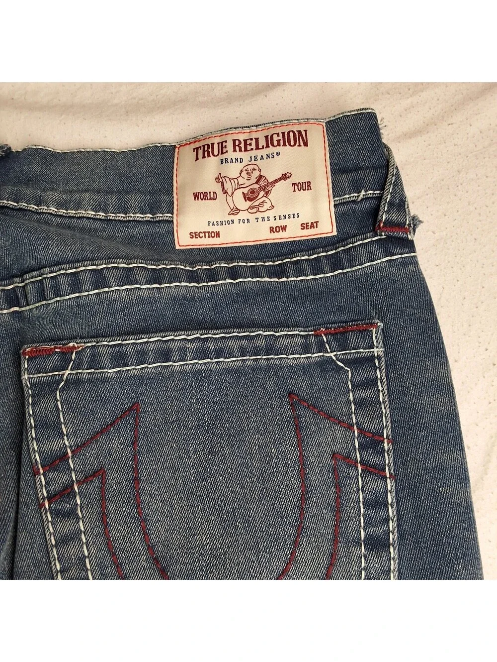 True Religion Rocco Relaxed Skinny Jeans W33 L32